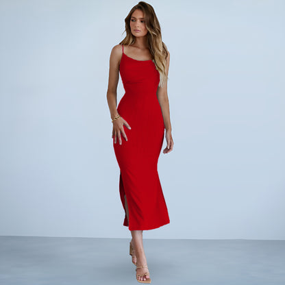 Slit Summer Maxi Dress