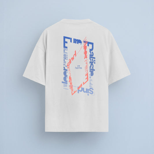 Perspective Oversized T-Shirt