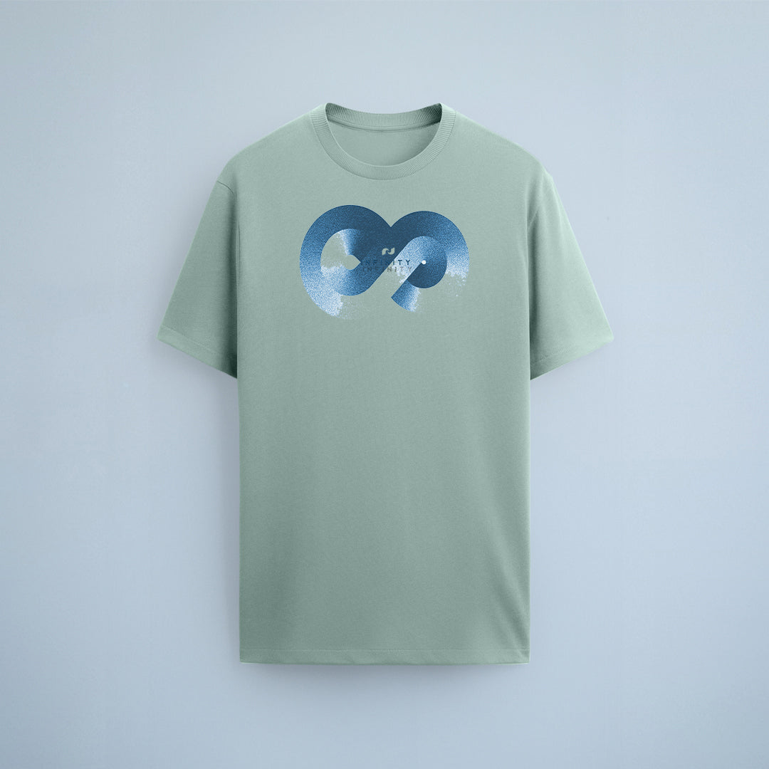 Infinity Aqua Regular T-Shirt